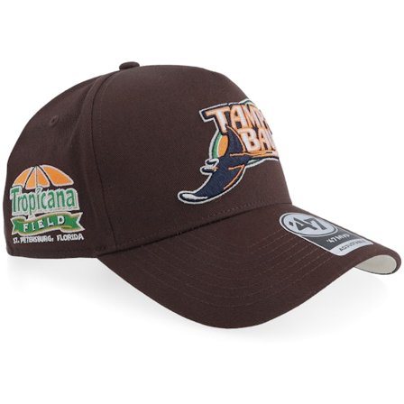 47 Brand - MLB Braun Adjustable Cap - Tampa Bay Rays Coops Dua Sure Shot Mvp Dt Brown Adjustable @ Hatstore