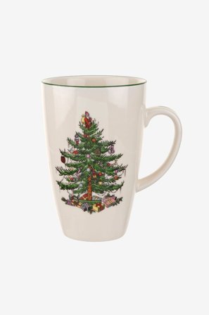 Spode - Latte-muki Christmas Tree - Monivärinen - Kupit & mukit - - Homeroom