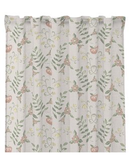 Multibandslängd Rättvik med tryckt blommotiv 2-pack Linne - Redlunds