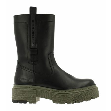 G-star, G-Star Kafey PFM HGH LEA W 2241 021821 0996 Zwart, Dames, Maat:38 EU