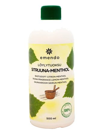 Emendo Sauna Fragrance Lemon-Menthol - Nude - 500 ml