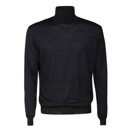 Malo Turtlenecks Blå, Herre Rullekraver