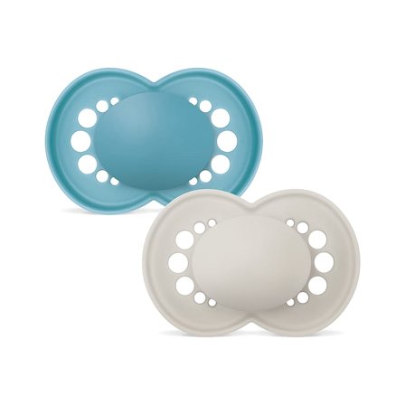 MAM Original Silk Sutter - 2-pak Neutral 16-36 mdr., Børn & Forældre, Sutter, Silikonesutter