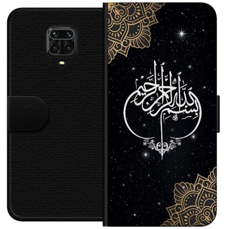 Kompatibelt Plånboksfodral till Xiaomi Xiaomi Redmi Note 9 Pro Helig Skrift