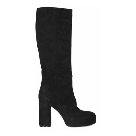 Vic Matié, Boots Zwart, Dames, Maat:37 EU,leer
