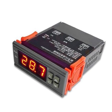 MH1210W Digital Temperaturkontroll AC90-250V 10A 220V Termostatregulator med Sensor, Varme