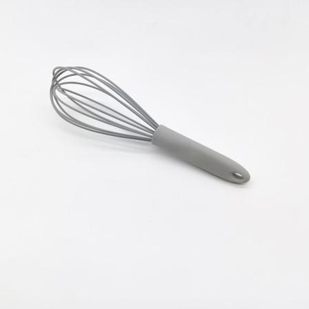 Premium silikonepiskeris i rustfrit stål, 10 tommer, grå