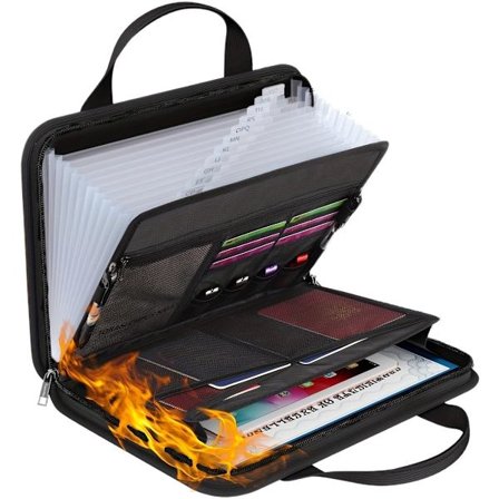 A4-kokoinen harmonikkamallinen asiakirjalaukku läpällä kouluun tai käyttöön. Kokoontaittuva asiakirjalaukku kokoontaittuvilla osastoilla asiakirjojen 