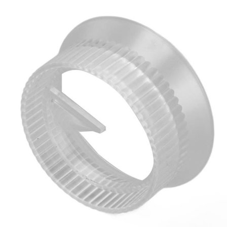 HURRISE Moka Pot Doseringstratt (för sex 300 ml) Moka pulver dispenser Transparent för tre 150 ml