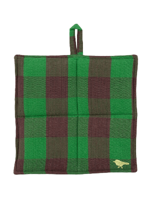 A World of Craft Noel grytlapp, grön/brun Kökstextil Grön 21X21 CM