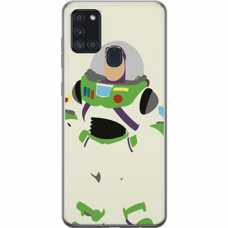 Samsung Galaxy A21s Genomskinligt Skal Toy Story - Buzz Lighty