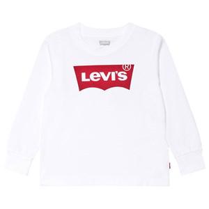 Levi's White Batwing Logo T-Shirt 16 years - Tops - 16 years - White - Junge