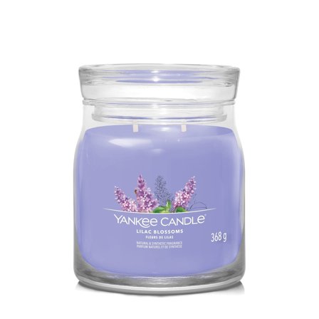 Yankee Candle Signature Jar Candles Lilac Blossoms 368g - Candela Profumata