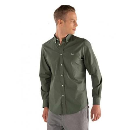 Harmont & Blaine, Casual Shirts Groen, Heren, Maat:M,Katoen