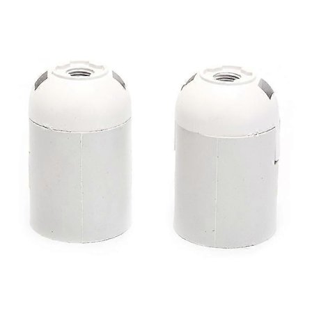 Skruv E27 M10 Glödlampa Lamphållare Hängande Sockel Lampskärm Krage Boris