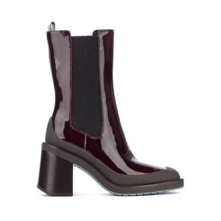 Tory Burch Ankle Laarzen , Rood , Dames , Maat: 37 EU Enkellaarsjes