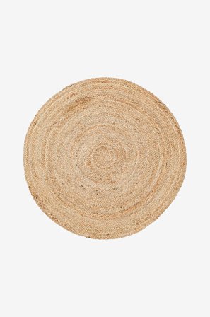 Hanah Home - Matta-Suna - Beige - Jute- & sisalmattor - 90X90 - Från Homeroom