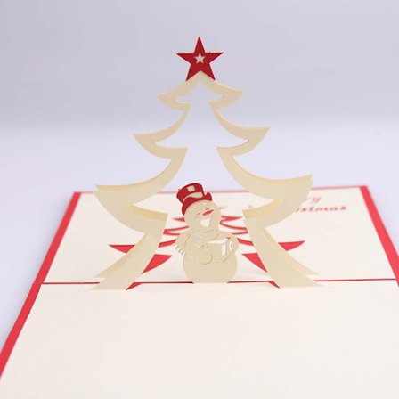 5 st kreativa tredimensionella julkort 3