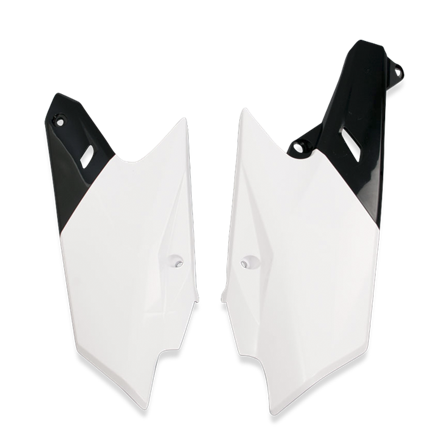 Pannelli Laterali Rtech Bianco-Nero - Yamaha YZ 250F 2014-2018