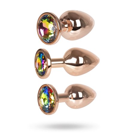 Sustainable Pleasure: Metal Plug Rose Gold Kit