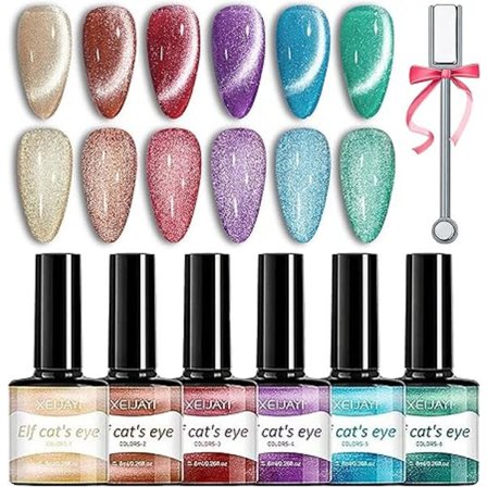 Cat Eye UV gel nagellack 9D katt magnet ögongel set kattöga nagellack UV nagel manikyr