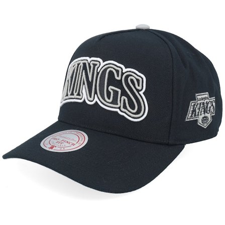 Mitchell & Ness - NHL Schwarz Cap - Los Angeles Kings Class Act Pro Vintage Black A-Frame Adjustable @ Hatstore