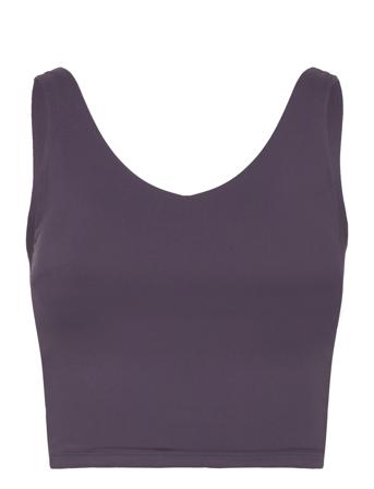 Sense Bralette Crop Tops Sleeveless Crop Tops Lilla AIM'N*Betinget Tilbud