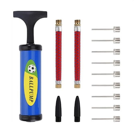 1-delat Set Inflator Portabel Mini Manuell Pump Boll Bask, ZQKLA