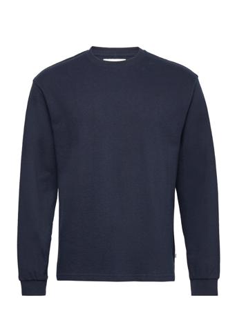 Hayden L/S Tee Jolt T-shirts Long-sleeved Navy Wax London