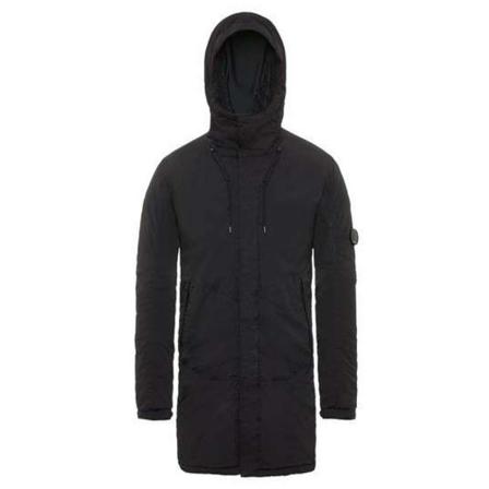 C.p. Company Nycra Lens Fishtail Parka Jakke Sort, Herre