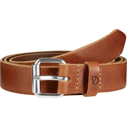 Fjällräven Singi Belte 2,5 cm 95 cm - unisex - Leather Cognac/Brun - Beltes & braces