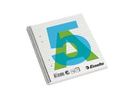 Esselte Kollegieblock A5 70g hål linjerat - Lyreco - Kontorsmaterial - Block och anteckningsböcker - Kollegieblock