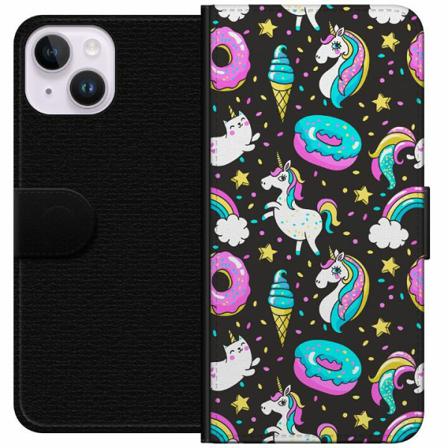 Apple Iphone 14 Plus Plånboksfodral Unicorn