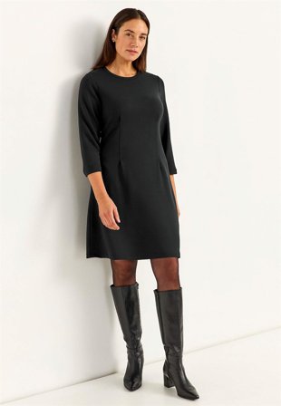 Cellbes of Sweden - Superblød jerseykjole i modalmiks i sort til damer i størrelse 62/64