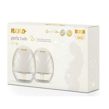 Neno Perla Twin Dobbelt Premium Elektrisk Brystpumpe, Børn & Forældre, Amning & Flaske, Brystpumper