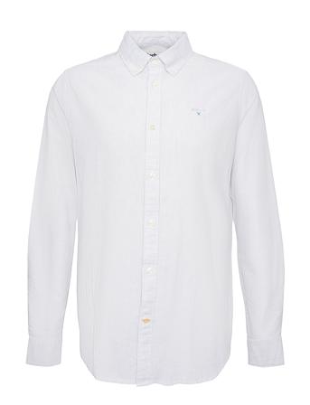 Barbour Stripe Ox Tf Designers Shirts Casual White Barbour