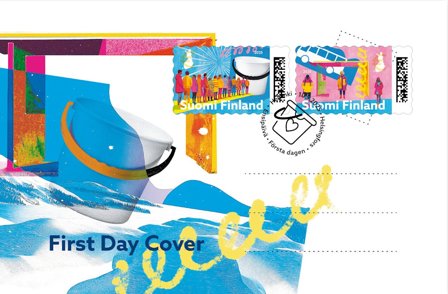 Finland - Finske vaner - Førstedagskuvert