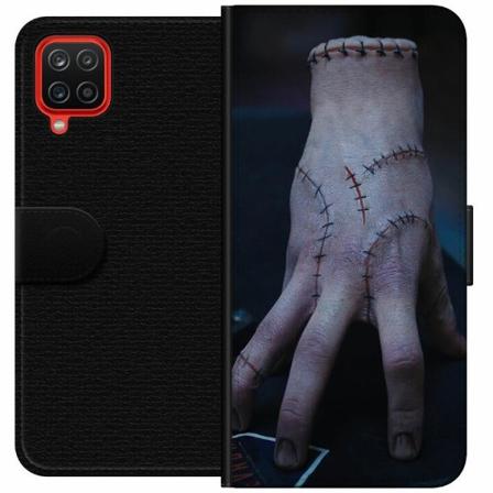 Samsung Galaxy A12 Plånboksfodral Wednesday Addams