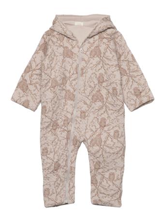 Wholesuit W. Lining Outerwear Fleece Outerwear Fleece Coveralls Beige Fixoni*Betinget Tilbud