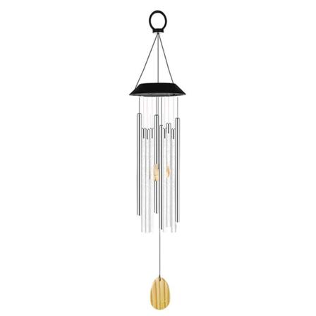 Wind Chimes Solar Akrylplate Fargerik Gradient Vanntett