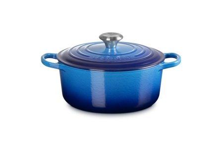 Le Creuset Støpejernsgryte Signature Azure 4,2L
