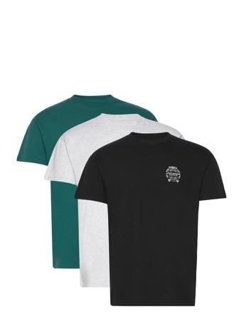 Anf Mens Graphics T-shirts Short-sleeved Multi/mønstret Abercrombie & Fitch*Betinget Tilbud