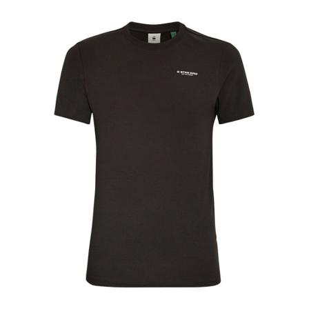 G-star T-Shirt- GS Base Regular R/N , Zwart , Heren , Maat: S
