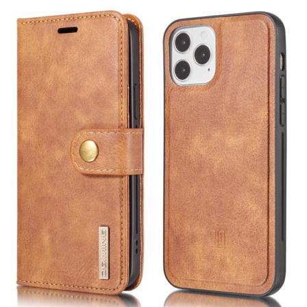Iphone 13 - Dg.ming 2in1 Magnet Fodral / Skal - Brun