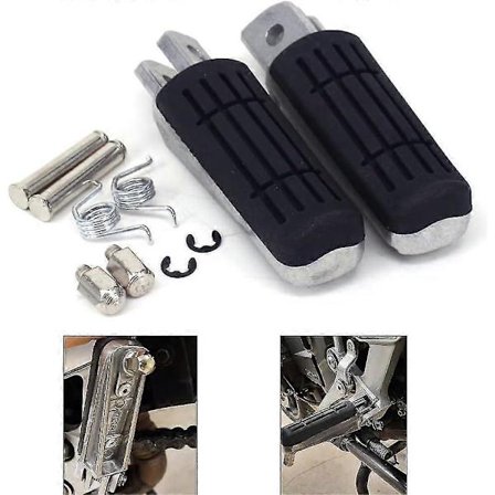 Motorsykkel fotpinner kompatible med forskjellige modeller - Front Tdr125r Fz6 Fzr600 Fzs600 Fazer Xj600 Diversion Yzf600 R6 Mt03 Tdm900 Xj900s 