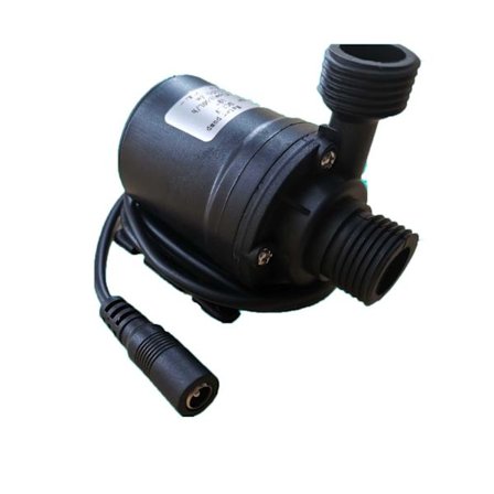 Kiertovesipumppu DC 12V 800L/H 5M Vedenkiertojärjestelmä Musta 1kpl