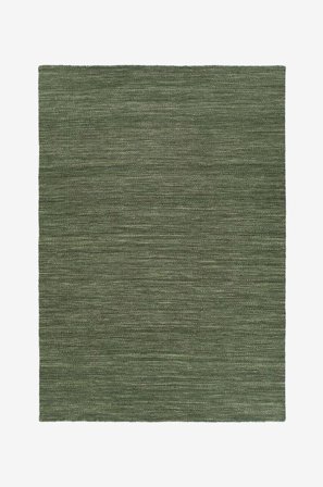 KM Home - Uldtæppe Birka - Grøn - Uldtæpper - 240X340 - Fra Homeroom