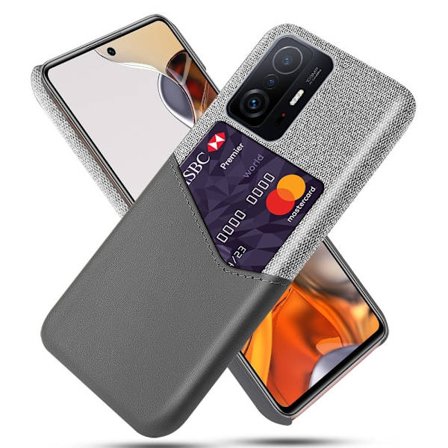 Bofink Xiaomi 11T / 11T Pro Card Suojakuori - Harmaa