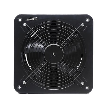 Axialfläkt, 150W effekt, 2850m_/h luftflöde,svart