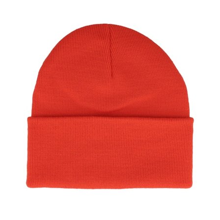 Beechfield - Red cuff Beanie - Fire Red Cuff @ Hatstore